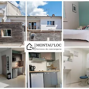 Le Douillet-studio-cour-wifi-proche Centre Montauban
